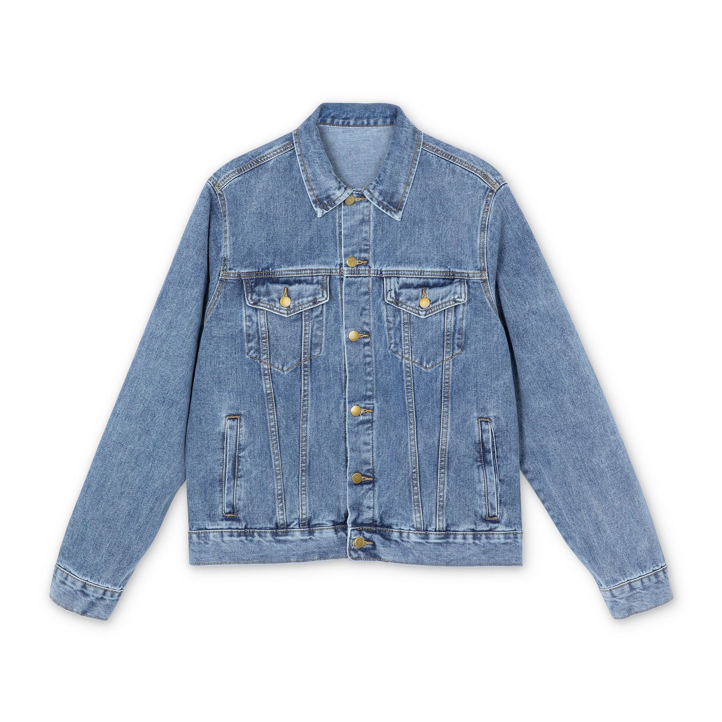 Bro My Cup Overflows - Oversized Denim Jacket